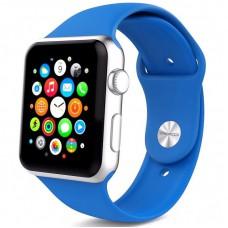 Силіконовий ремінець для Apple Watch 42(ser.1-3)/44/45/46/49mm Синій / Royal blue