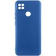 Чохол TPU GETMAN Liquid Silk Full Camera для Xiaomi Redmi 9C Синій / Navy Blue
