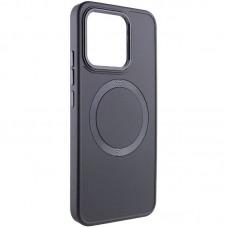 TPU чохол Bonbon Metal Style with MagSafe для Xiaomi Redmi Note 13 4G Чорний / Black