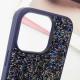 TPU чохол Bling World Rock Diamond для Apple iPhone 16 Pro (6.3") Синій