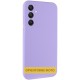 Чохол Silicone Cover Lakshmi Full Camera (AAA) для Samsung Galaxy A10 (A105F) Бузковий / Dasheen