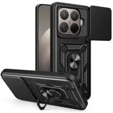 Чохол Ummi Camshield Serge Ring для Xiaomi 15T Pro Чорний