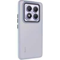 Чохол TPU+PC Lyon Frosted для Xiaomi Redmi Note 14 Pro 4G Sierra Blue