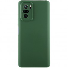 Чохол Silicone Cover Lakshmi Full Camera (AAA) для Xiaomi Redmi Note 10 / Note 10s / Poco M5s Зелений / Cyprus Green