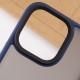 TPU+PC чохол Metal Buttons для Apple iPhone 12 Pro Max (6.7") Синій