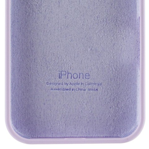 Чохол Silicone Case Full Protective (AA) для Apple iPhone 16e (6.1") Бузковий / Lilac