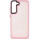 Чохол TPU+PC Lyon Frosted для Samsung Galaxy S21 FE Pink