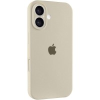 Чохол Silicone Case Full Camera Protective (AA) для Apple iPhone 17 (6.3") Бежевий / Antique White