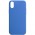 Чохол Silicone Case Full Protective (AA) NO LOGO для Apple iPhone X / XS (5.8") Синій / Capri Blue