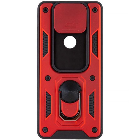 Чохол Ummi Camshield Serge Ring для Xiaomi Redmi Note 9 / Redmi 10X Червоний