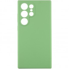 Чохол Silicone Cover Lakshmi Full Camera (AAA) для Samsung Galaxy S24 Ultra М'ятний / Mint