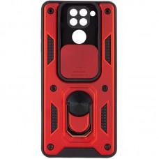 Ударостійкий чохол Camshield Serge Ring для Xiaomi Redmi Note 9 / Redmi 10X Червоний