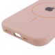 Чохол Silicone Case Full Protective (AA) with MagSafe для Apple iPhone 11 (6.1") Рожевий / Pink Sand