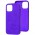 Шкіряний чохол Croco Leather для Apple iPhone 13 (6.1") Purple