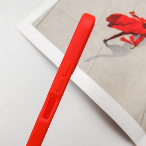 Силіконовий чохол Candy Full Camera для Xiaomi Redmi 12 Червоний / Red