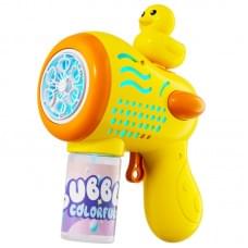 Пістолет з мильними бульбашками H045 Duckling + bottle 50ml Yellow