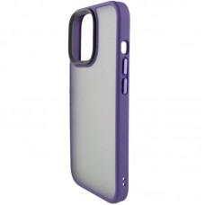 TPU+PC чехол Metal Buttons для Apple iPhone 13 Pro (6.1")