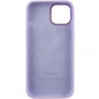 Чохол Silicone Case Metal Buttons (AA) для Apple iPhone 13 (6.1") Бузковий / Lilac