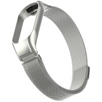 Ремінець Milanese Loop Design для Xiaomi Mi Band 9 (Global) Silver