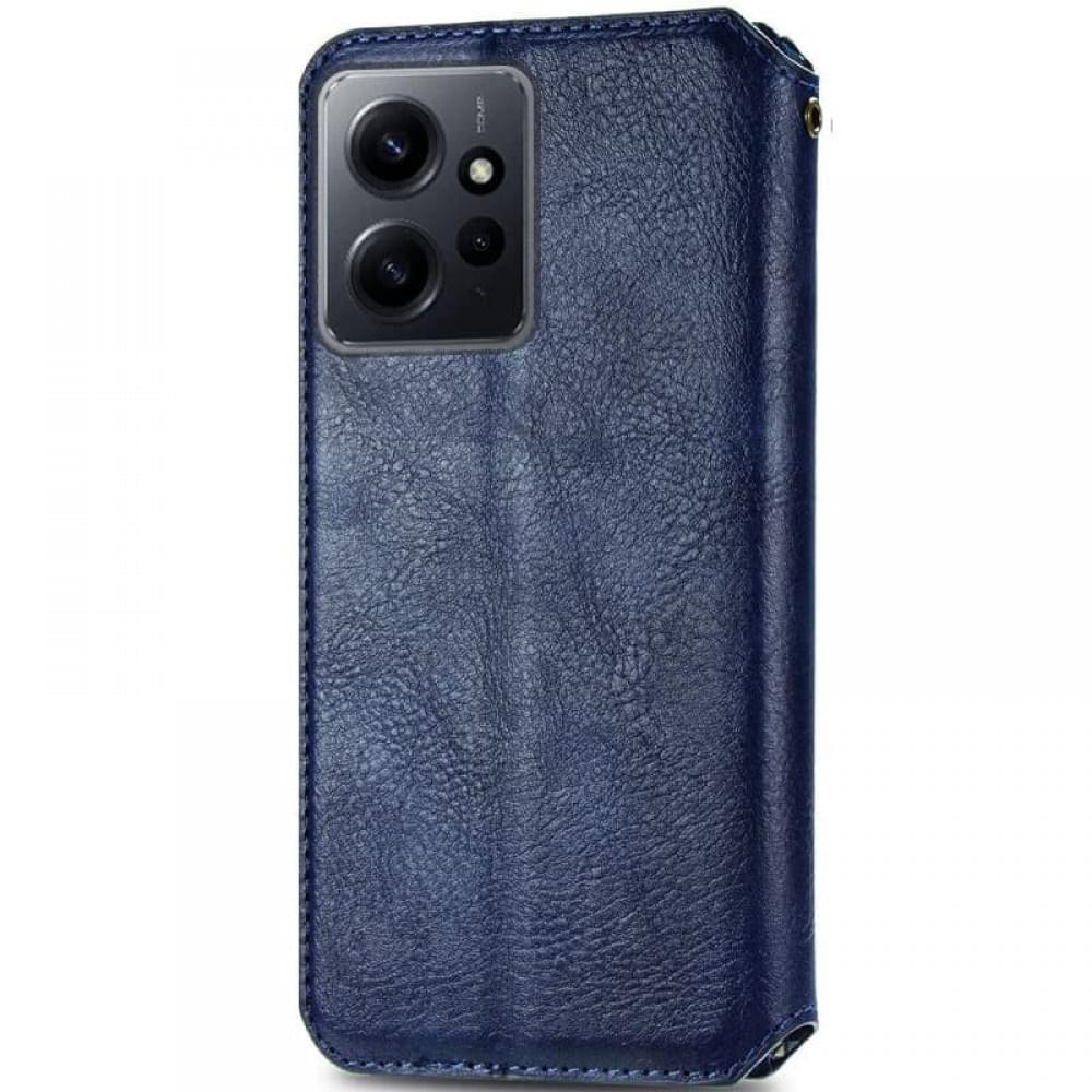 Кожаный чехол-книжка GETMAN Cubic (PU) для Xiaomi Redmi Note 12 4G