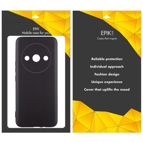 Чохол TPU Epik Black Full Camera для Xiaomi Redmi A3 Чорний