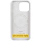 Чохол Silicone Case (AA) Logo with MagSafe для Apple iPhone 16 Pro (6.3") Білий / White