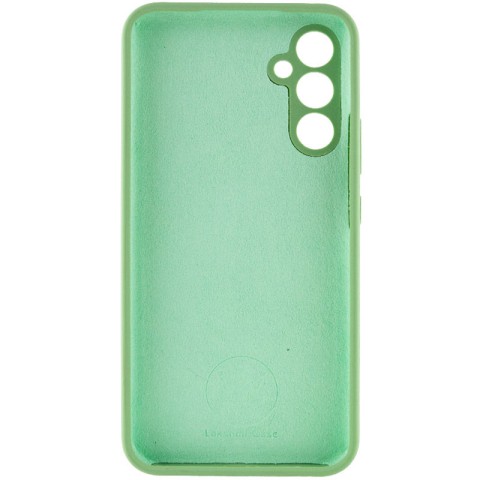 Чохол Silicone Cover Lakshmi Full Camera (AA) для Samsung Galaxy A56 5G Ментоловий / Mint