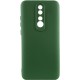 Чохол TPU GETMAN Liquid Silk Full Camera для Xiaomi Redmi 8 Зелений / Dark green