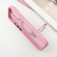 TPU+PC чохол Metal Buttons with MagSafe Colorful HQ Ring для Apple iPhone 16 Pro (6.3") Pink
