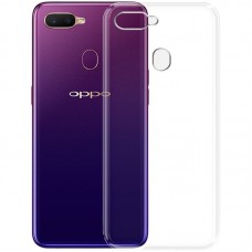 TPU чохол Epic Transparent 1,5mm для Oppo A5s / Oppo A12 / A7 Безбарвний (прозорий)