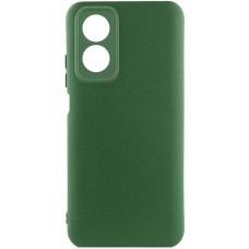 Чохол Silicone Cover Lakshmi Full Camera (A) для Oppo A17 Зелений / Dark green
