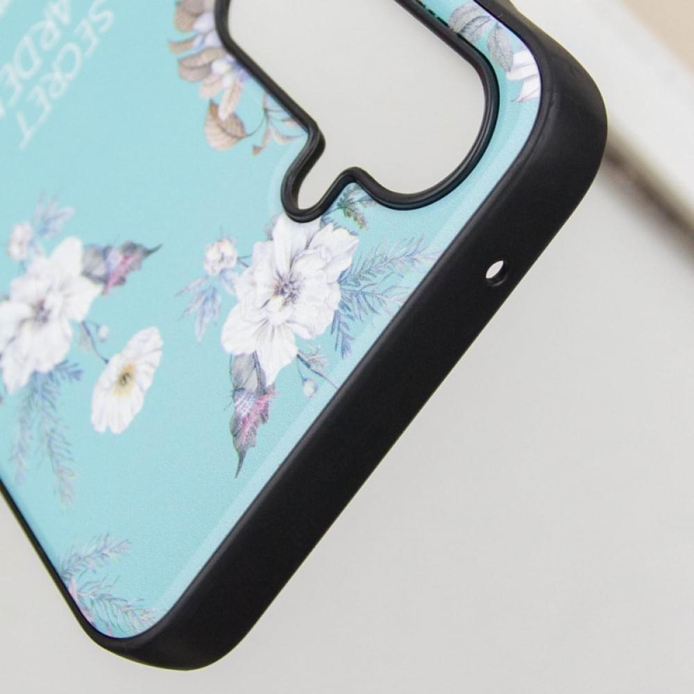 TPU+PC чохол Secret Garden для Samsung Galaxy A25 5G Mint