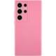 Чохол TPU GETMAN Liquid Silk Full Camera для Samsung Galaxy S24 Ultra Рожевий / Pink