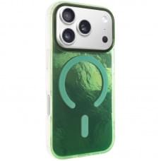 Чохол TPU Shiny Mountain (MagFit) для Apple iPhone 17 Pro (6.3") Green