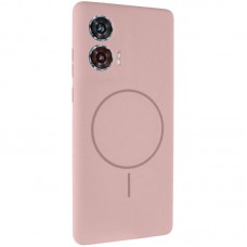 Чохол Silicone Cover Lakshmi Full Camera (AA) with MagFit для Motorola Edge 50 Fusion Рожевий / Pink Sand
