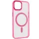 Чохол TPU Iris with MagSafe для Apple iPhone 15 (6.1") Малиновий