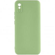 Чохол TPU GETMAN Liquid Silk Full Camera для Xiaomi Redmi 9A Зелений / Pistachio