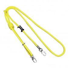 Шнурок з двумя креплениями (8мм) 150см Yellow