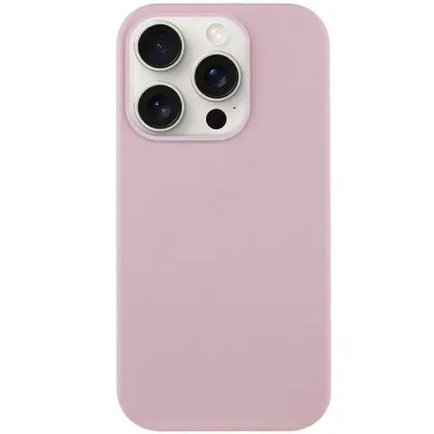 Чохол Silicone Case Full Protective (AA) NO LOGO для Apple iPhone 15 Pro (6.1") Рожевий / Chalk Pink