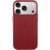 Чохол шкіряний Leather Case (AA) with MagSafe and Animation для Apple iPhone 17 Pro Max (6.9") Crimson