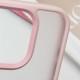 TPU+PC чохол Metal Buttons для Apple iPhone 16 Pro (6.3") Рожевий