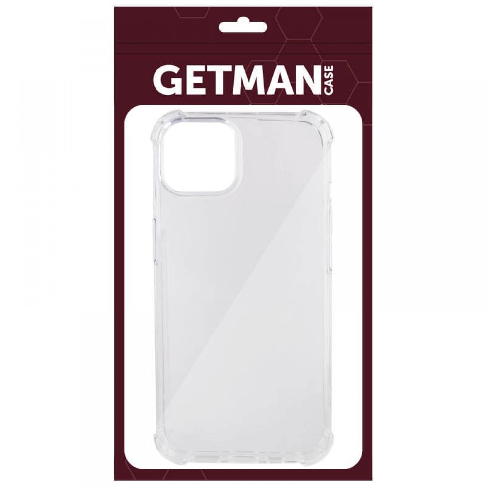 TPU чехол GETMAN Ease logo усиленные углы для Apple iPhone 15 Plus (6.7")