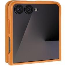 Кожаный чехол Leather Case (AAA) для Samsung Galaxy Z Flip5