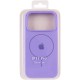 Чохол Silicone Case Full Protective (AA) V2 with MagSafe для Apple iPhone 17 Pro (6.3") Бузковий / Dasheen