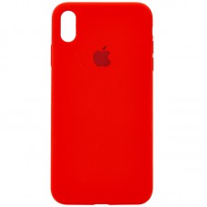 Чохол Silicone Case Full Protective (AA) для Apple iPhone XS Max (6.5") Червоний / Red