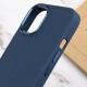TPU чохол Bonbon Metal Style для Apple iPhone 14 (6.1") Синій / Cosmos blue
