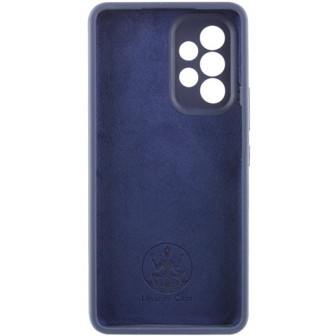 Чохол Silicone Cover Lakshmi Full Camera (AAA) для Samsung Galaxy A33 5G Темно-синій / Midnight blue