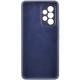Чохол Silicone Cover Lakshmi Full Camera (AAA) для Samsung Galaxy A33 5G Темно-синій / Midnight blue