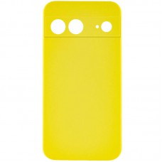 Чохол Silicone Cover Lakshmi Full Camera (AAA) для Google Pixel 7a Жовтий / Yellow