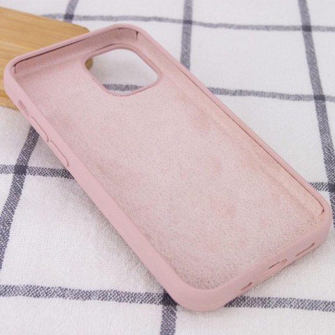 Чохол Silicone Case Full Protective (AA) NO LOGO для Apple iPhone 13 mini (5.4") Рожевий / Pink Sand